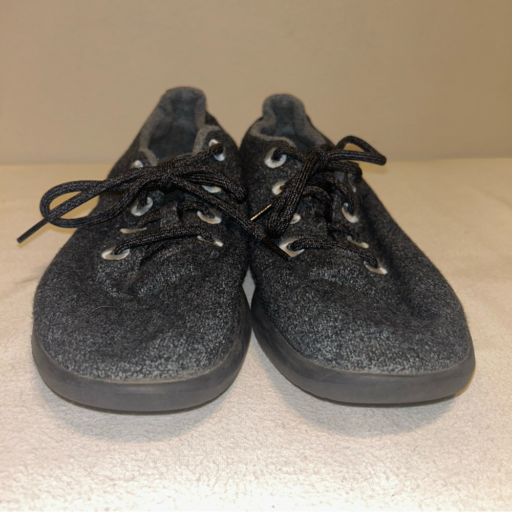 Allbirds Wool Runners Lace Up Athletic Shoes Mens Size‎ 11 Dark Gray - Picture 4 of 8